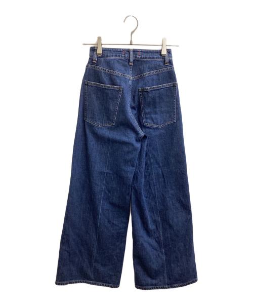 RED CARD（レッドカード）RED CARD (レッドカード) 23区 (ニジュウサンク) センタープレスデニム ワイドパンツ / 26年モデル / PRWSLS0019 インディゴ サイズ:30の古着・服飾アイテム