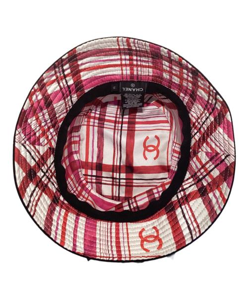 CHANEL（シャネル）CHANEL (シャネル) ココマークビーズバケットハット ブラック サイズ:Mの古着・服飾アイテム