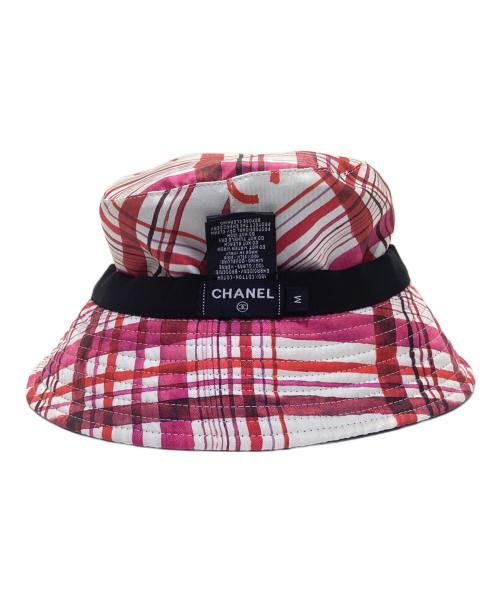 CHANEL（シャネル）CHANEL (シャネル) ココマークビーズバケットハット ブラック サイズ:Mの古着・服飾アイテム