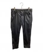 JUNYA WATANABEジュンヤワタナベ）の古着「コーティングパンツ」｜ブラック