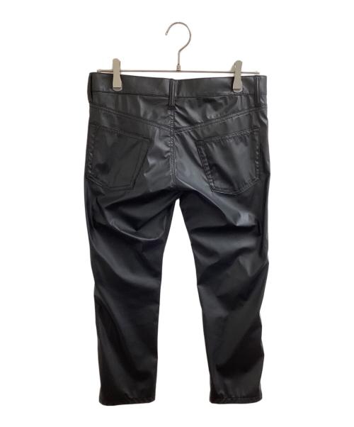JUNYA WATANABE（ジュンヤワタナベ）JUNYA WATANABE (ジュンヤワタナベ) コーティングパンツ ブラック サイズ:Sの古着・服飾アイテム