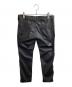 JUNYA WATANABE (ジュンヤワタナベ) コーティングパンツ ブラック サイズ:S：6000円
