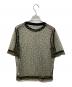DRIES VAN NOTEN (ドリスヴァンノッテン) レオパードシアートップス オリーブ サイズ:XS：12000円