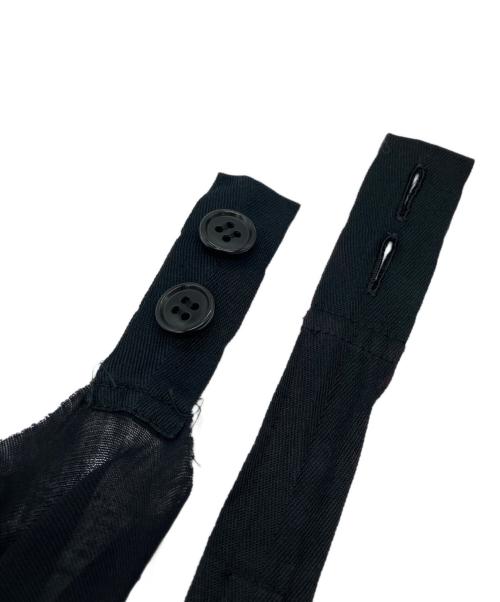HELMUT LANG（ヘルムートラング）HELMUT LANG (ヘルムートラング) コットンストール ブラックの古着・服飾アイテム