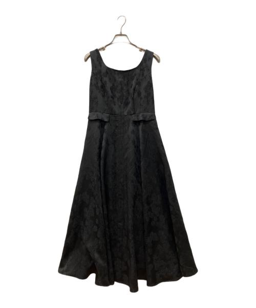 HER LIP TO（ハーリップトゥ）HER LIP TO (ハーリップトゥ) Classic Floral Jacquard Dress　クラシック・フローラル・ジャカード・ドレス　ワンピース ブラック サイズ:Mの古着・服飾アイテム