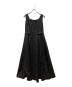 HER LIP TO（ハーリップトゥ）の古着「Classic Floral Jacquard Dress　クラシック・フローラル・ジャカード・ドレス　ワンピース」｜ブラック