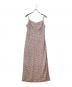 HER LIP TO（ハーリップトゥ）の古着「Cherry Pattern Camisole Dress　チェリー パターン キャミソール ドレス　ワンピース」｜パープル