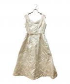 HER LIP TOハーリップトゥ）の古着「Le Lien Jacquard Dress　ル・リアン ジャガード ドレス」｜アイボリー