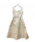 HER LIP TO（ハーリップトゥ）の古着「Le Lien Jacquard Dress　ル・リアン ジャガード ドレス」｜アイボリー