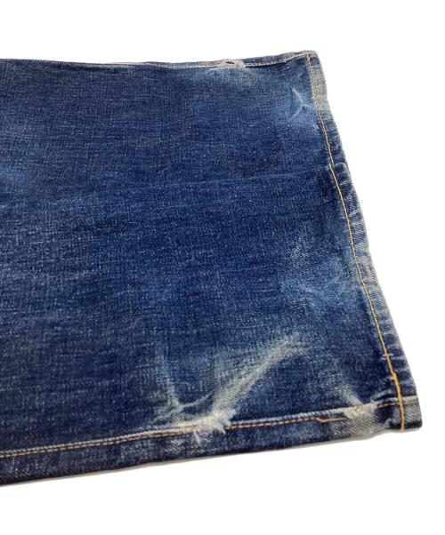 RRL（ダブルアールエル）RRL (ダブルアールエル) ボタンフライストレートデニムパンツ / R151RB03 インディゴ サイズ:28の古着・服飾アイテム