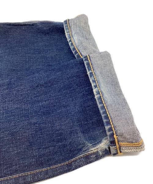 RRL（ダブルアールエル）RRL (ダブルアールエル) ボタンフライストレートデニムパンツ / R151RB03 インディゴ サイズ:28の古着・服飾アイテム
