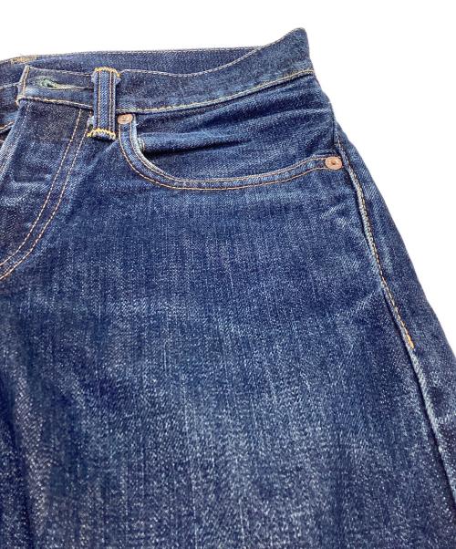 RRL（ダブルアールエル）RRL (ダブルアールエル) ボタンフライストレートデニムパンツ / R151RB03 インディゴ サイズ:28の古着・服飾アイテム