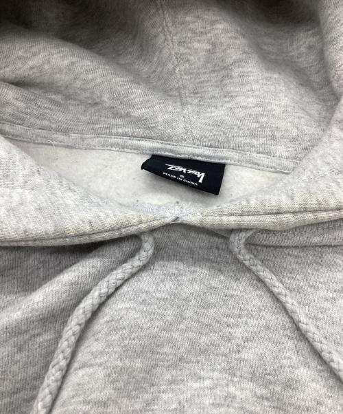 stussy（ステューシー）stussy (ステューシー) Basic Stussy Hoodie（ベーシックステゥーシーフーディー）/ Z4000SAS18 グレー サイズ:Sの古着・服飾アイテム