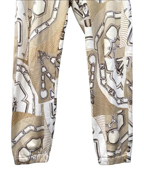 HERMES（エルメス）HERMES (エルメス) スウェットパンツ/Effet Kaleidoscope ベージュ サイズ:38の古着・服飾アイテム