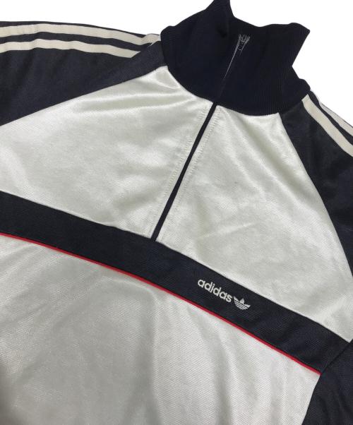 adidas Originals（アディダスオリジナル）adidas Originals (アディダスオリジナル) ハーフジップトラックジャケット アイボリー サイズ:52の古着・服飾アイテム