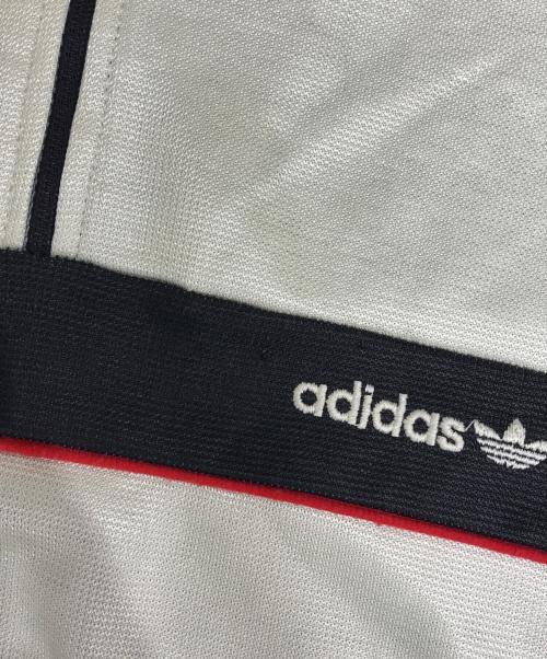 adidas Originals（アディダスオリジナル）adidas Originals (アディダスオリジナル) ハーフジップトラックジャケット アイボリー サイズ:52の古着・服飾アイテム