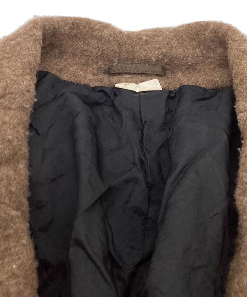 COMME des GARCONS HOMME DEUX（コムデギャルソン オム ドゥ）COMME des GARCONS HOMME DEUX (コムデギャルソン オム ドゥ) ウール縮絨テーラードジャケット / DH-J040 ブラウン サイズ:Mの古着・服飾アイテム