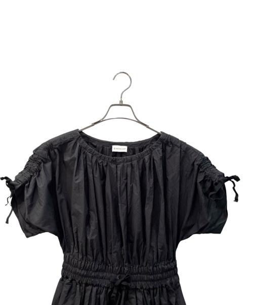MONCLER（モンクレール）MONCLER (モンクレール) ABITO半袖ワンピース ブラック サイズ:42の古着・服飾アイテム