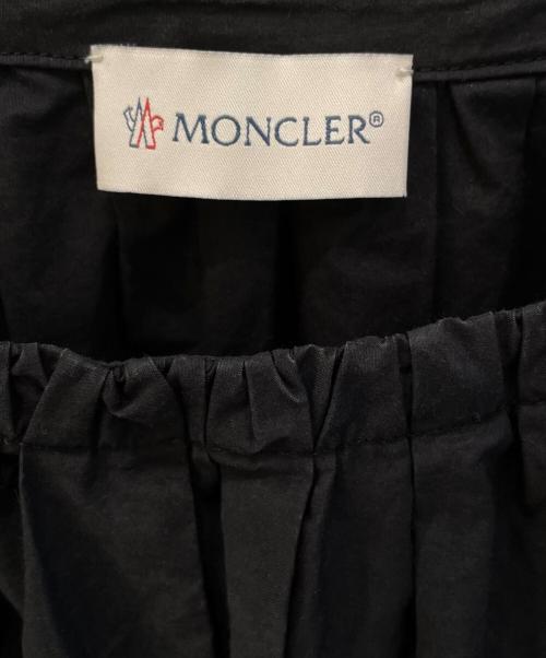 MONCLER（モンクレール）MONCLER (モンクレール) ABITO半袖ワンピース ブラック サイズ:42の古着・服飾アイテム