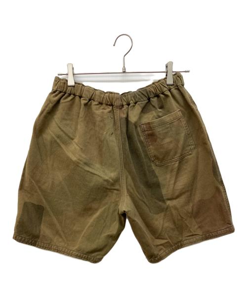 NIGEL CABOURN（ナイジェルケーボン）NIGEL CABOURN (ナイジェルケーボン) E.De Marchi コットンショーツ　ハーフパンツ ブラウン サイズ:Mの古着・服飾アイテム