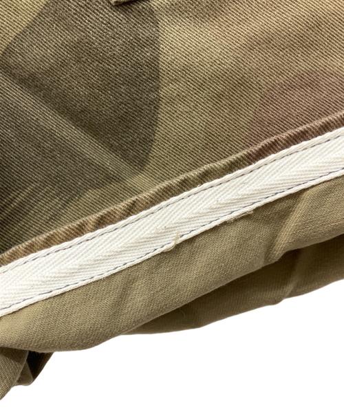 NIGEL CABOURN（ナイジェルケーボン）NIGEL CABOURN (ナイジェルケーボン) E.De Marchi コットンショーツ　ハーフパンツ ブラウン サイズ:Mの古着・服飾アイテム