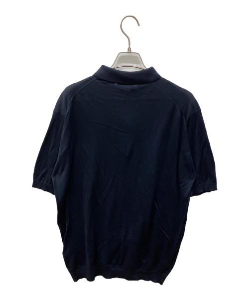 JOHN SMEDLEY（ジョンスメドレー）JOHN SMEDLEY (ジョンスメドレー) ADRIAN SHIRT SS ネイビー サイズ:XLの古着・服飾アイテム