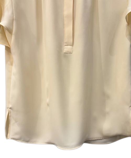 theory luxe（セオリーリュクス）theory luxe (セオリーリュクス) 26SS シャーリングネックフレンチスリーブブラウス イエロー サイズ:32の古着・服飾アイテム