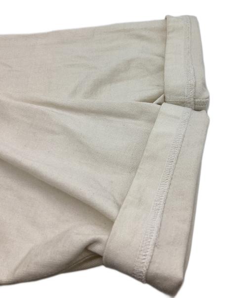 PHEENY（フィーニー）PHEENY (フィーニー) NYLON COTTON FOOTBALL TEE SHORT / ナイロンコットンフットボールTシャツ / PA23-CS08 アイボリー サイズ:FREEの古着・服飾アイテム