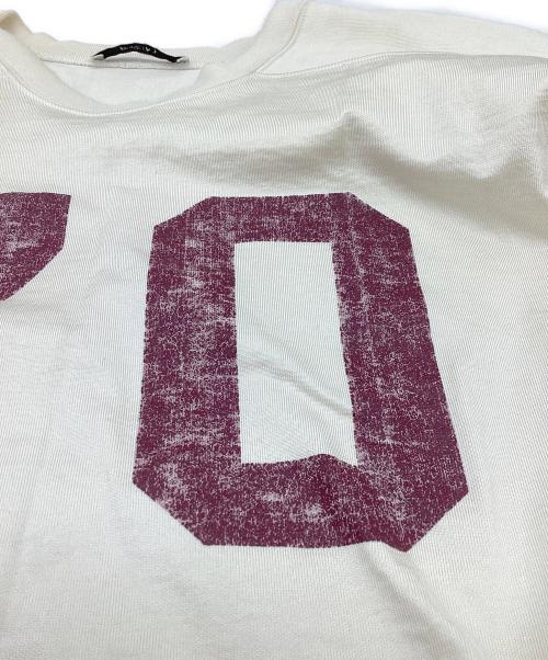 PHEENY（フィーニー）PHEENY (フィーニー) NYLON COTTON FOOTBALL TEE SHORT / ナイロンコットンフットボールTシャツ / PA23-CS08 アイボリー サイズ:FREEの古着・服飾アイテム