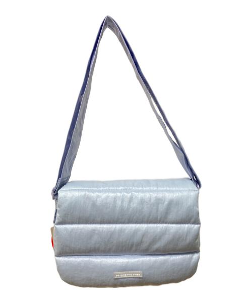BEYOND THE VINES（ビヨンド ザ バインズ）BEYOND THE VINES (ビヨンド ザ バインズ) Glazed Poofy Bag　グレイズド・プーフィー・バッグ　ショルダーバッグ ブルー 未使用品の古着・服飾アイテム