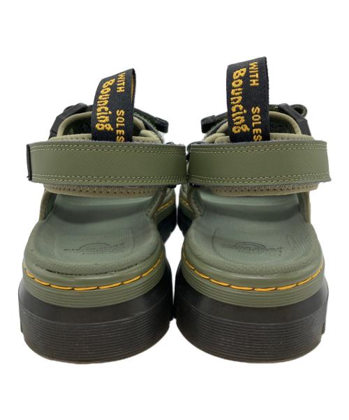 Dr.Martens（ドクターマーチン）Dr.Martens (ドクターマーチン) FORSTER マルチストラップ サンダル カーキ サイズ:37の古着・服飾アイテム