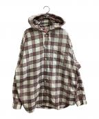 DIESELディーゼル）の古着「S-DEWNY-HOOD　/　A12266」｜ブラウン×アイボリー