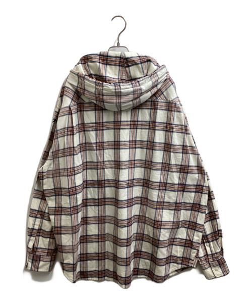 DIESEL（ディーゼル）DIESEL (ディーゼル) S-DEWNY-HOOD　/　A12266 ブラウン×アイボリー サイズ:46の古着・服飾アイテム