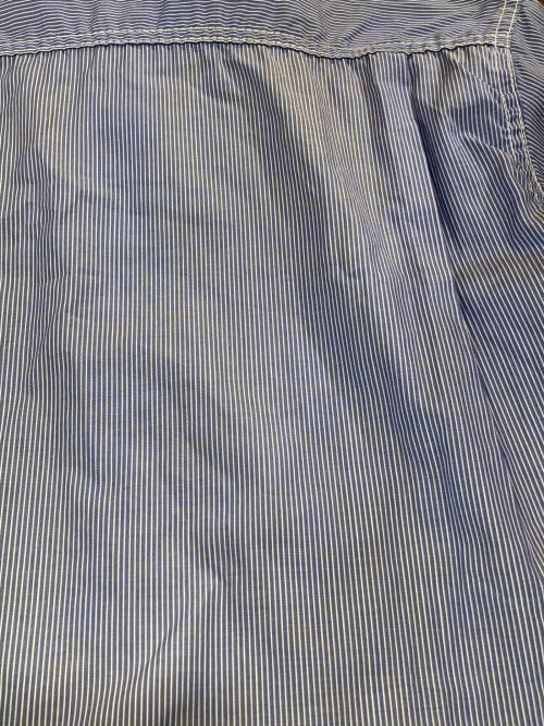COMME des GARCONS HOMME（コムデギャルソン オム）COMME des GARCONS HOMME (コムデギャルソン オム) ドッキングレギュラーカラーシャツ / HH-B001 ブルー×ボルドー サイズ:XSの古着・服飾アイテム