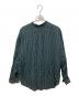 THE SHINZONE (ザ シンゾーン) STAND COLLAR DADDY SHIRT グリーン サイズ:FO：8000円