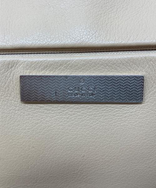 GUCCI（グッチ）GUCCI (グッチ) バンブーハンドバッグ ベージュの古着・服飾アイテム