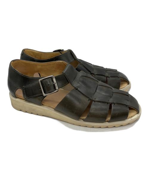 PARABOOT（パラブーツ）PARABOOT (パラブーツ) PACIFIC グルカサンダル ブラック サイズ:39の古着・服飾アイテム
