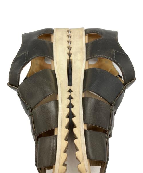 PARABOOT（パラブーツ）PARABOOT (パラブーツ) PACIFIC グルカサンダル ブラック サイズ:39の古着・服飾アイテム