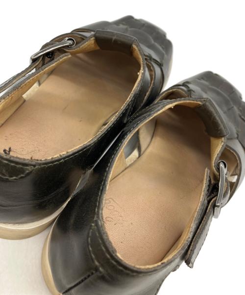 PARABOOT（パラブーツ）PARABOOT (パラブーツ) PACIFIC グルカサンダル ブラック サイズ:39の古着・服飾アイテム
