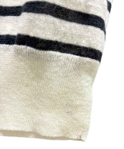 Christian Dior（クリスチャン ディオール）Christian Dior (クリスチャン ディオール) Eiffel Tower Knit Sweater/エッフェル塔ニット/424S67AM784 ブラック×ホワイト サイズ:38の古着・服飾アイテム