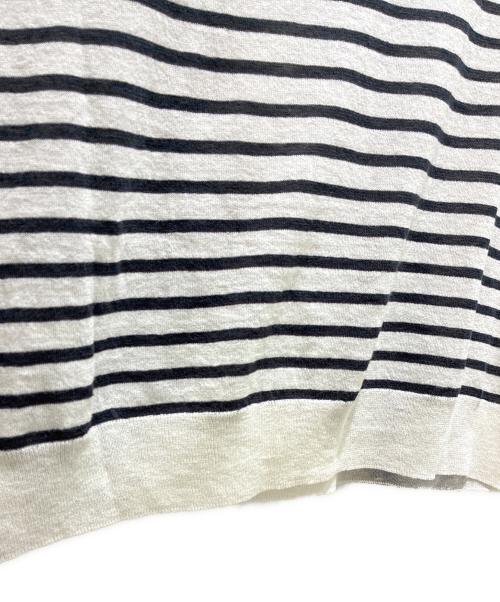 Christian Dior（クリスチャン ディオール）Christian Dior (クリスチャン ディオール) Eiffel Tower Knit Sweater/エッフェル塔ニット/424S67AM784 ブラック×ホワイト サイズ:38の古着・服飾アイテム