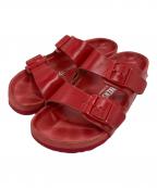 BIRKENSTOCK×VALENTINO GARAVANIビルケンシュトック×ヴァレンティノ・ガラヴァーニ）の古着「Arizona」｜レッド