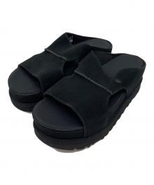 UGG（アグ）の古着「W GOLDENSTAR HI CUTOUT SLIDE」｜ブラック