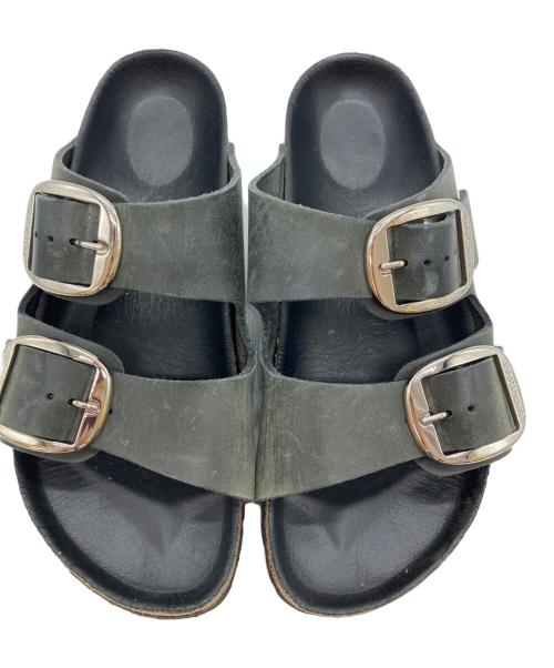 BIRKENSTOCK（ビルケンシュトック）BIRKENSTOCK (ビルケンシュトック) サンダル ブラック サイズ:24.5の古着・服飾アイテム
