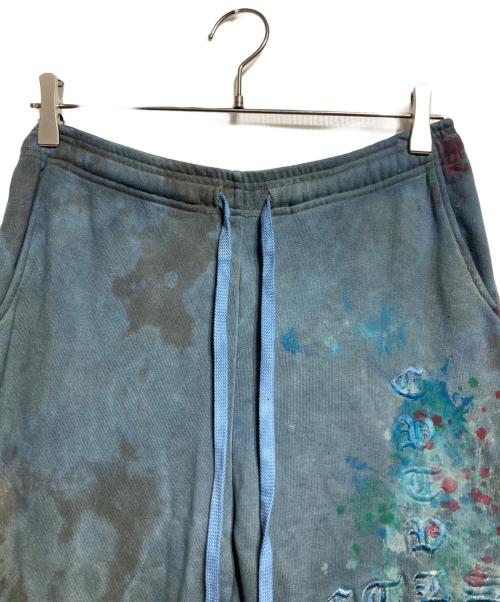 CVTVLIST（カタリスト）CVTVLIST (カタリスト) ROYAL FLASH (ロイヤルフラッシュ) 別注イングリッシュロゴ刺繍スウェットパンツ ブルー サイズ:1の古着・服飾アイテム