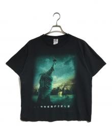 ムービーTシャツ（ムービーTシャツ）の古着「00s CLOVERFIELD(クローバーフィールド) ムービーTシャツ」｜ブラック