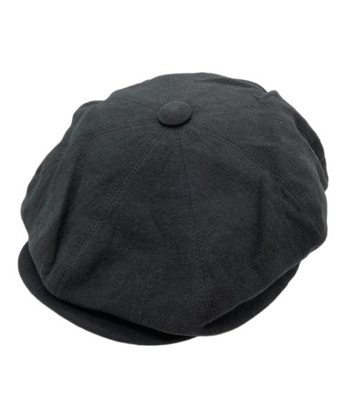 STETSON（ステットソン）STETSON (ステットソン) 麻キャスケット ブラックの古着・服飾アイテム