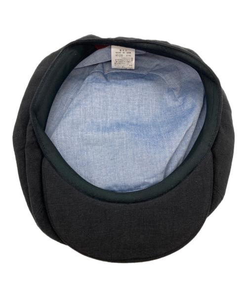 STETSON（ステットソン）STETSON (ステットソン) 麻キャスケット ブラックの古着・服飾アイテム