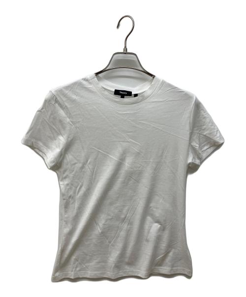 theory（セオリー）theory (セオリー) Apex Tee P TINY TEE 2 ホワイト サイズ:M 未使用品の古着・服飾アイテム