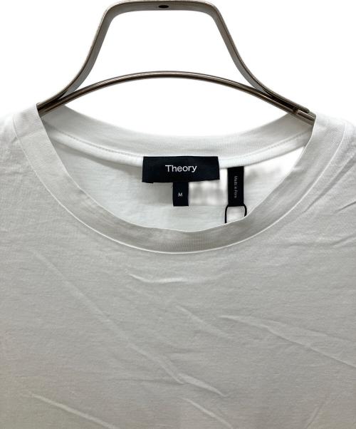 theory（セオリー）theory (セオリー) Apex Tee P TINY TEE 2 ホワイト サイズ:M 未使用品の古着・服飾アイテム